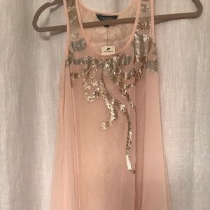 Express pink tank top